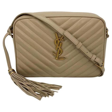 ysl chevron lou camera bag|ysl camera bag dark beige.